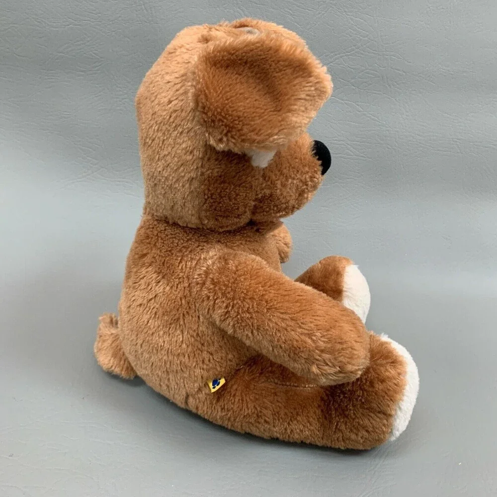 Build a Bear Plush Stuffed Puppy Dog Animal Floppy Ears Light Brown 11